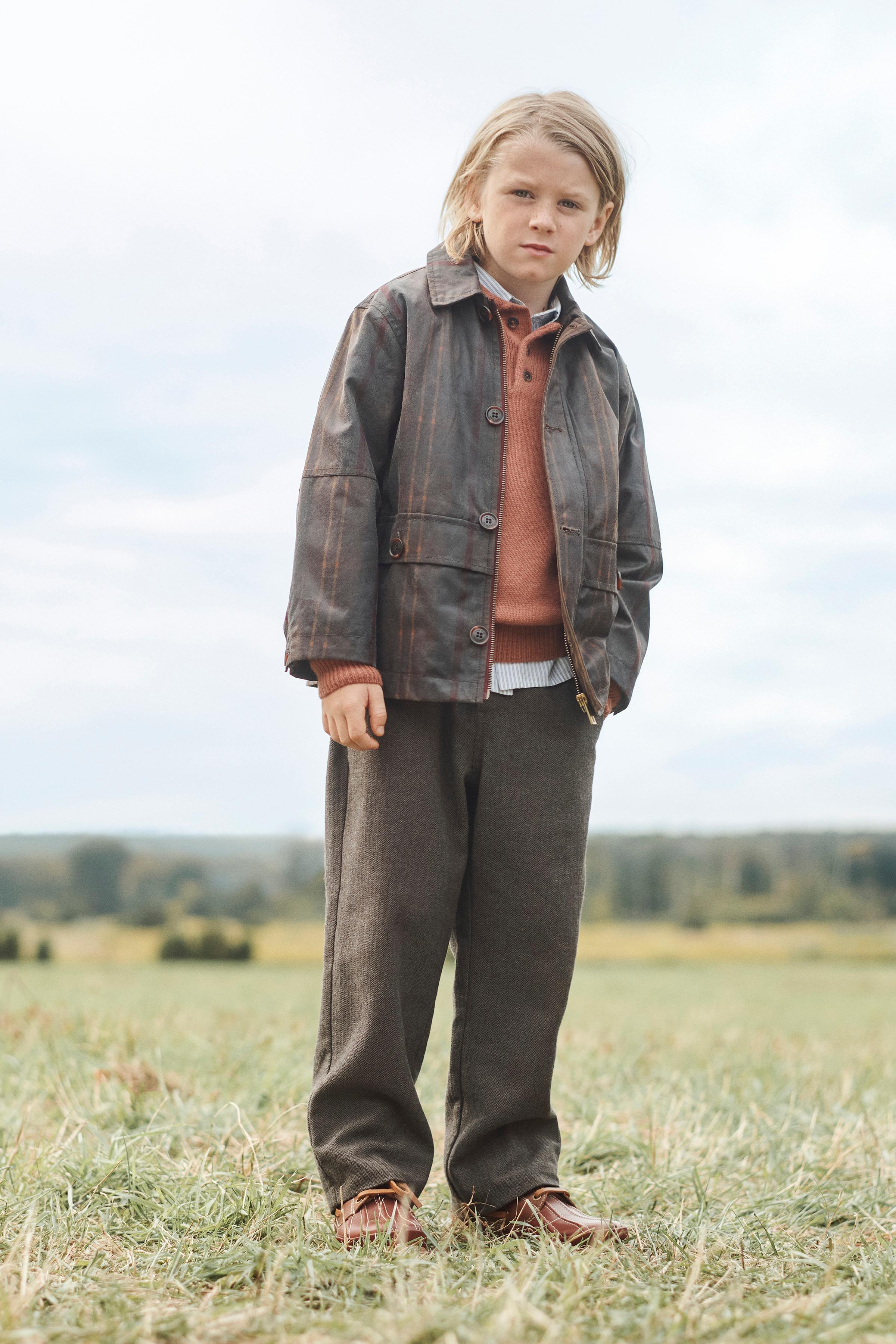 LIMITED EDITION WAXED PLAID COAT